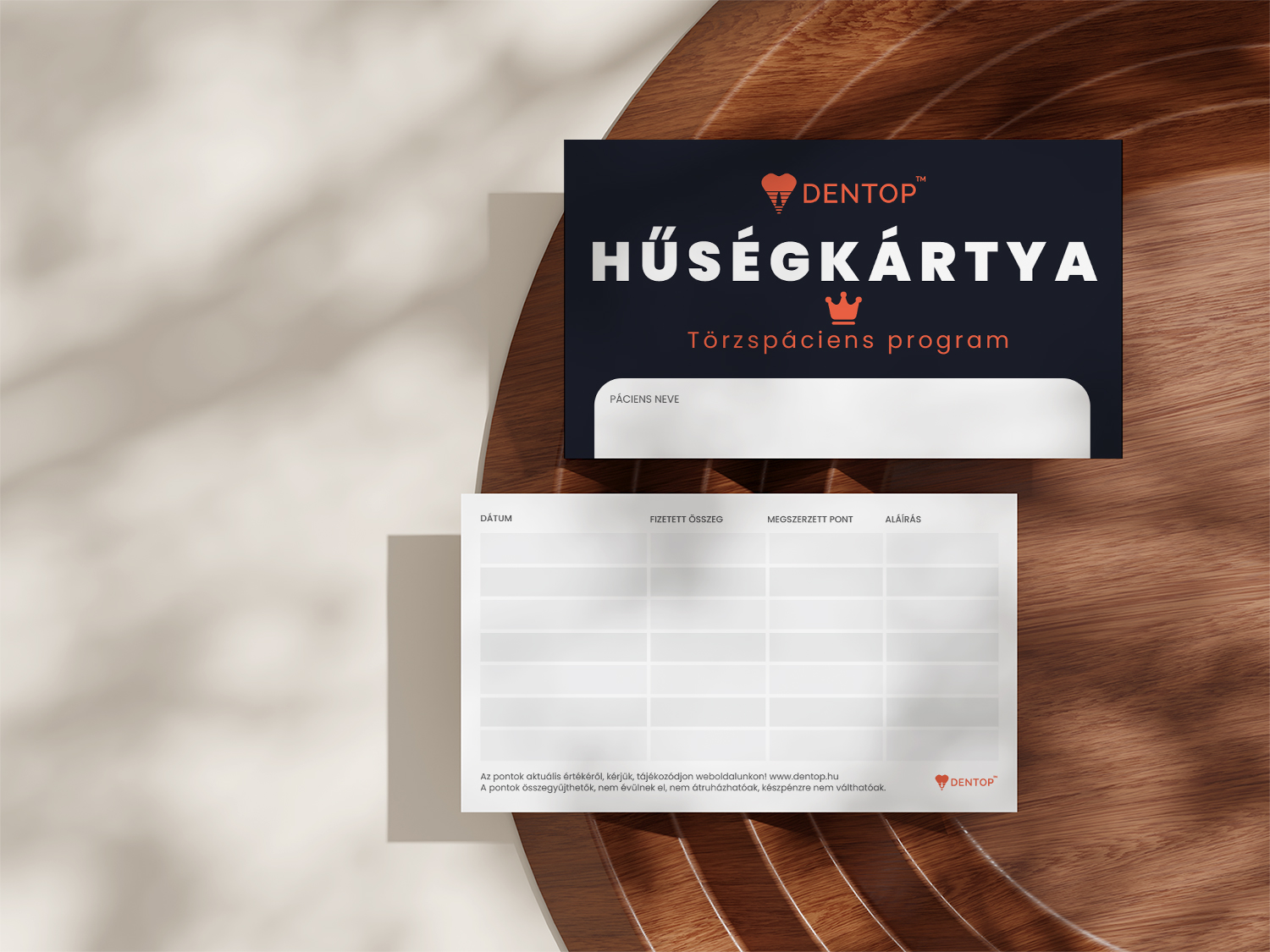 Dentop Hűségprogram - Ahol a hűség forintokat ér!